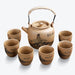 Handmade Vintage Ceramic Kung Fu Tea Set-1