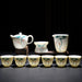 Elegant Ceramic Kung Fu Tea Set-7