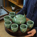 Ge Yao with Crack Pattern Kung Fu Tea Set-5