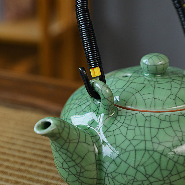 Ge Yao with Crack Pattern Kung Fu Tea Set-8