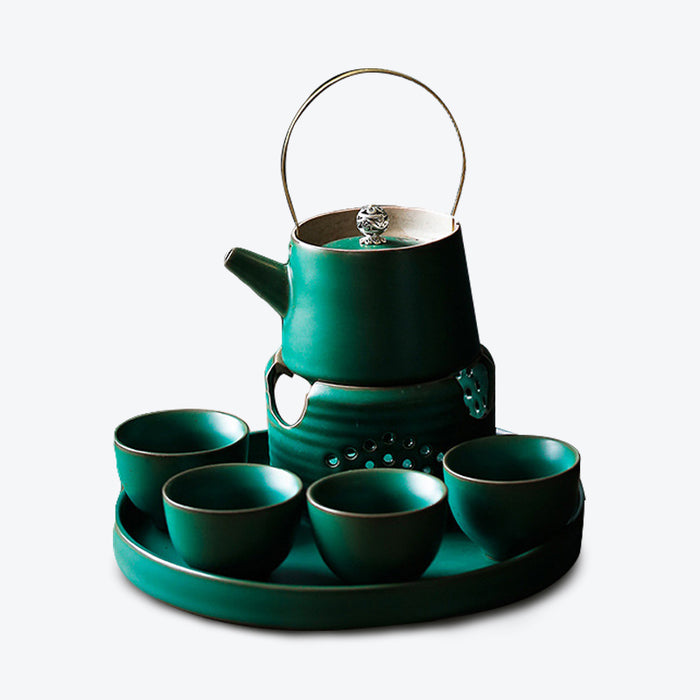 Solid Color Outdoor Travel Kung Fu Tea Set-1