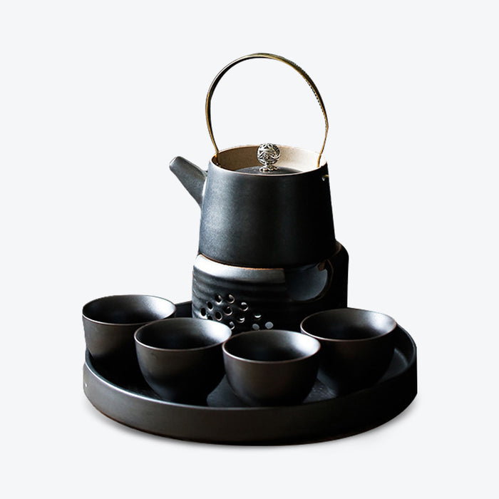 Solid Color Outdoor Travel Kung Fu Tea Set-5