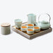 Minimalist White Porcelain Kung Fu Tea Set-5