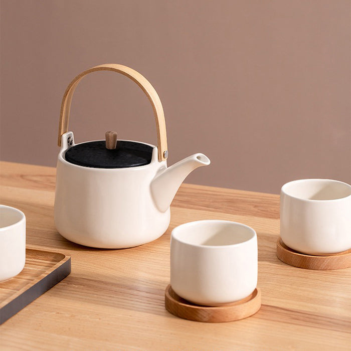 Delicate Smooth Ceramic Kung Fu Tea Set-2