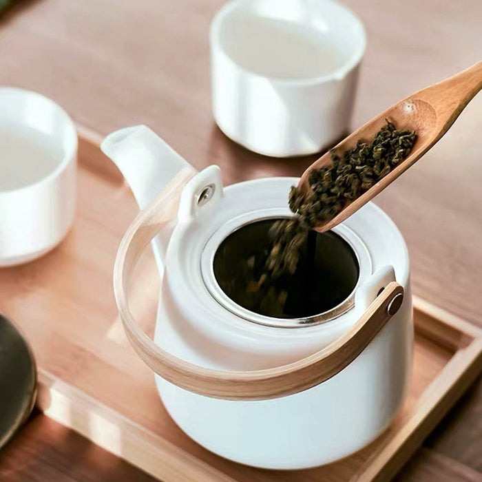 Delicate Smooth Ceramic Kung Fu Tea Set-3