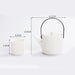Delicate White Porcelain Kung Fu Tea Set-4