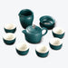 Granular Texture Coarse Pottery Kung Fu Tea Set-1