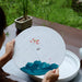 Chinese Classical Lotus Ceramic Kung Fu Tea Set-4