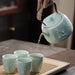 Relief Plum Blossom Kung Fu Tea Set-3