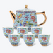 Enamel Relief Ceramic Kung Fu Tea Set-10