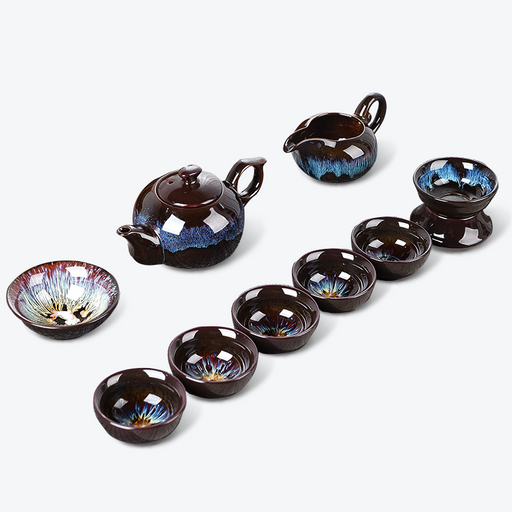 Chinese Crack Pattern Kung Fu Tea Set-1