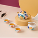 Lotus Enamel Kung Fu Tea Set-3