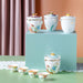 Flower and Bird Travel Kung Fu Tea Set-11