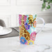 Giraffe Flowers Ceramic Coffee Mug - HauSweet